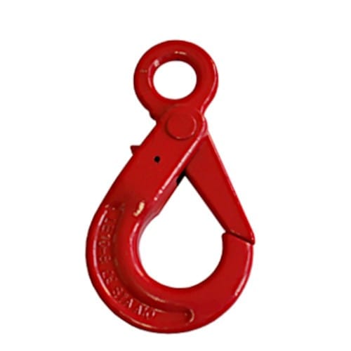 Hak z uchem i automatycznym zabezpieczeniem klasy 8