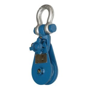 Zblocze linowe rozbieralne z szaklą SKS