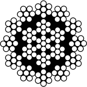 Lina stalowa 19x7 1960 N/mm²