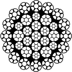 Lina stalowa 35x7 kompaktowana 2160 N/mm²