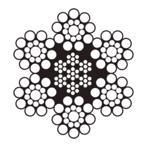 Lina stalowa S 6x19 + IWRC 1960 N/mm²