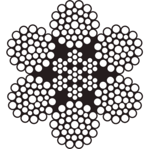 Lina stalowa WS 6x36 + IWRC 1960 N/mm²