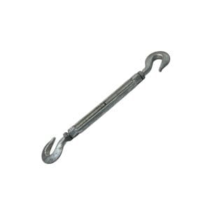 Śruba rzymska ocynkowana hak/hak