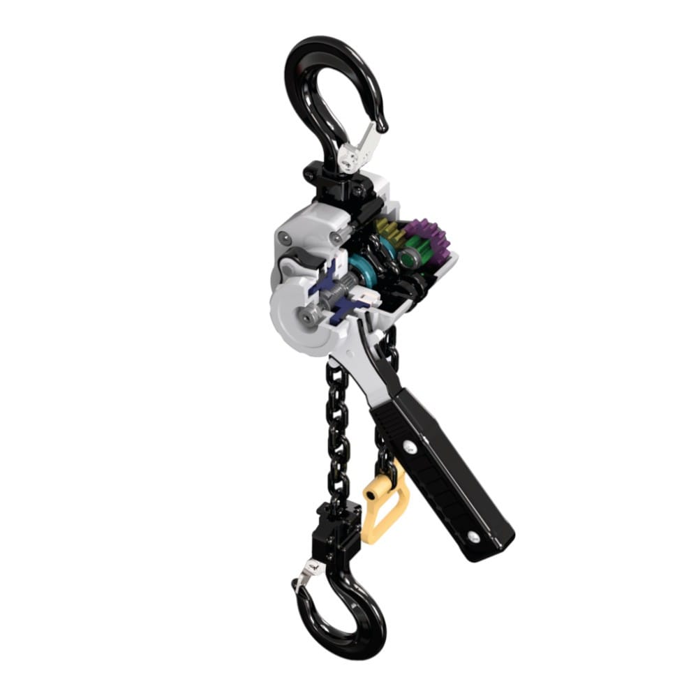 Wciągnik aluminiowy łańcuchowy dźwigniowy AKS