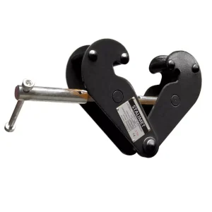 Uchwyt klamrowy do belek dwuteowych DWR 1000 kg czarny